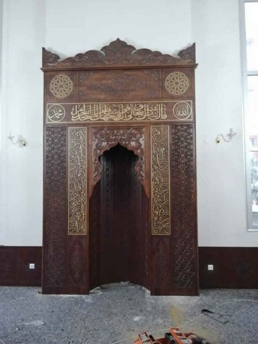 Wooden Mihrab