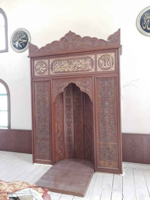 Wooden Mihrab