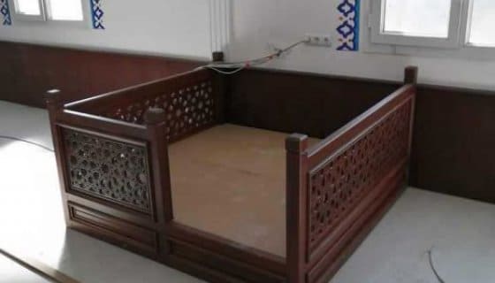 Wooden Muezzin's Stand