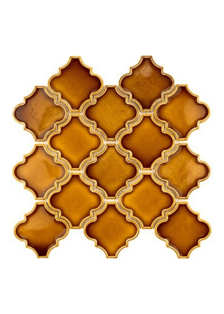 Square Mesh Mosaic Porcelain Tile-16